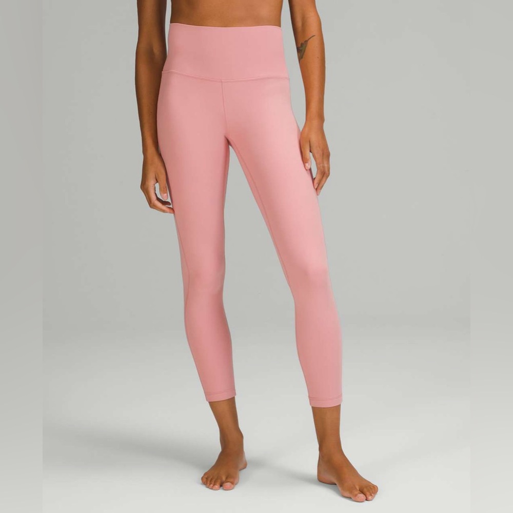 NWT lululemon ALIGN  Leggings High-Rise Pant 25" PINK PUFF Size 4